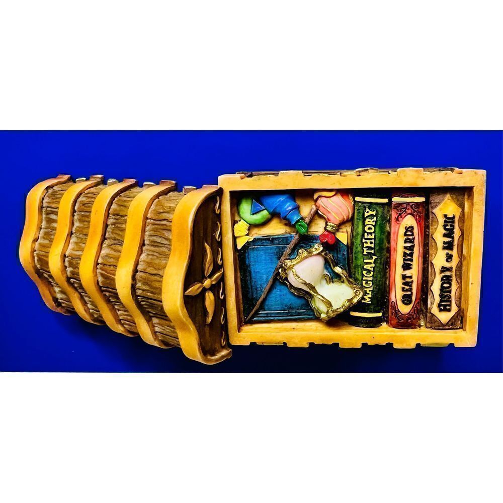Vintage 2000 Enesco Hermione Granger Chest Harry Potter 3 Piece Collectible Rare